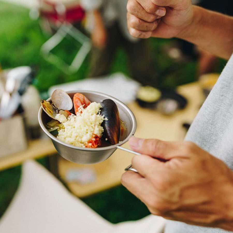 Snow Peak Backpackers Cup Stainless Steel Camping Bowl/Cup