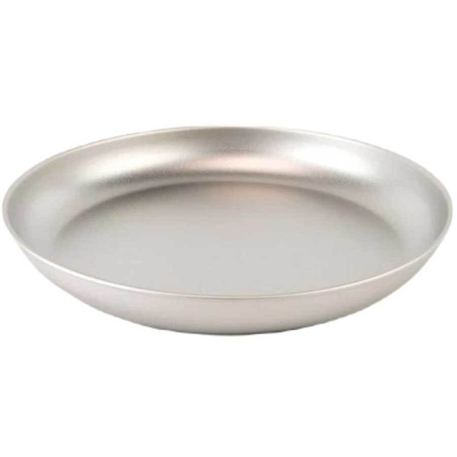 Snow Peak Titanium Trek Plate Ultralight Camping Tableware