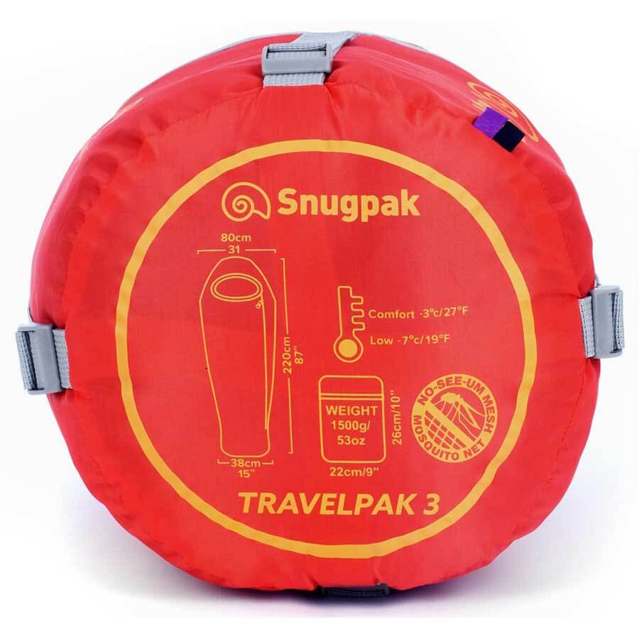 Snugpak Travelpak 3 Lightweight Sleeping Bag