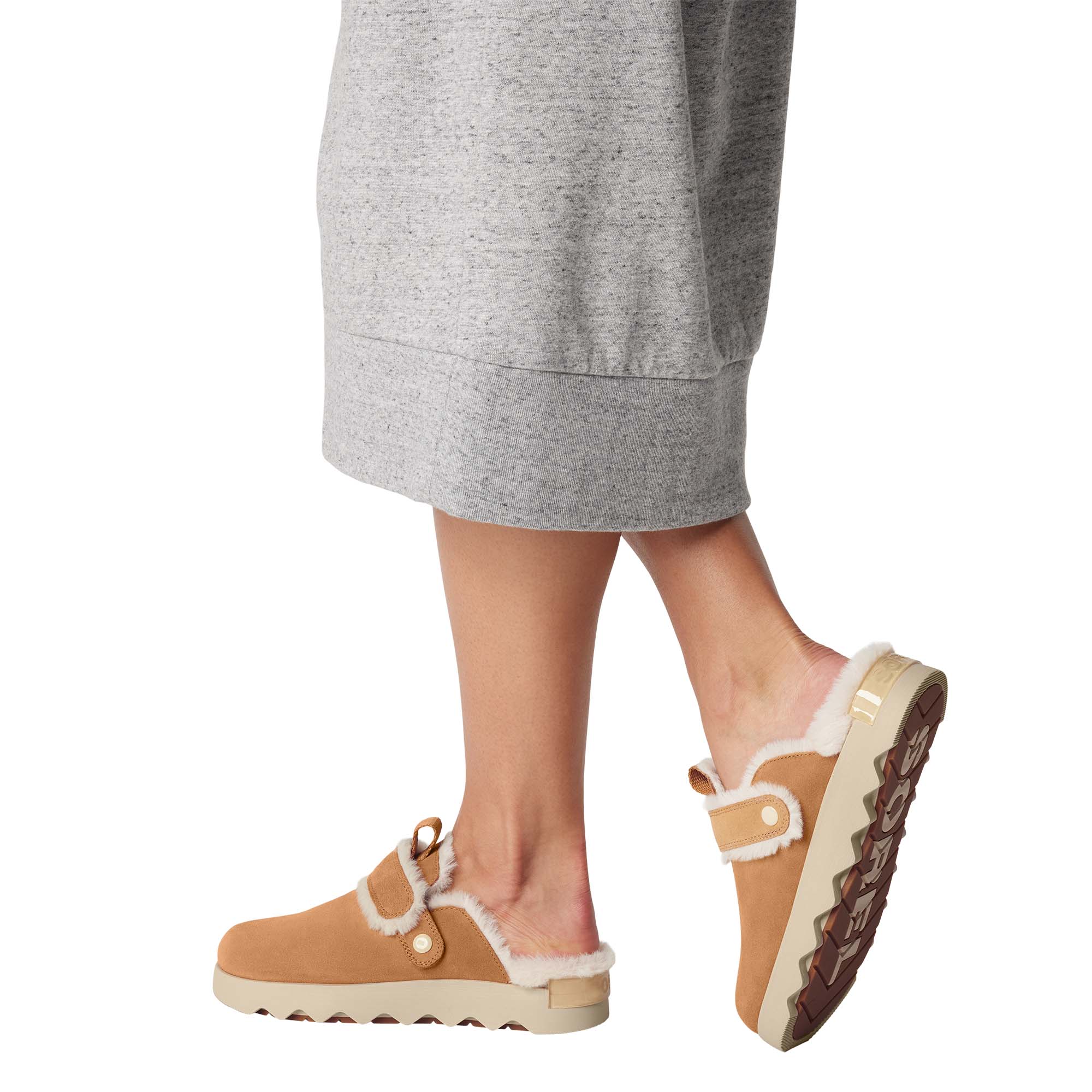 Sorel Viibe Clog Suede Cosy Women's Slippers