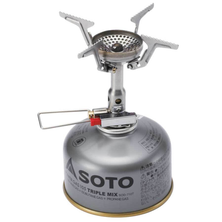 Soto Amicus Stove with Stealth Igniter Ultralight Hiking Stove