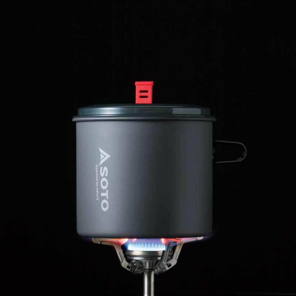 Soto New River Pot + Amicus Stove Camping & Hiking Cookset