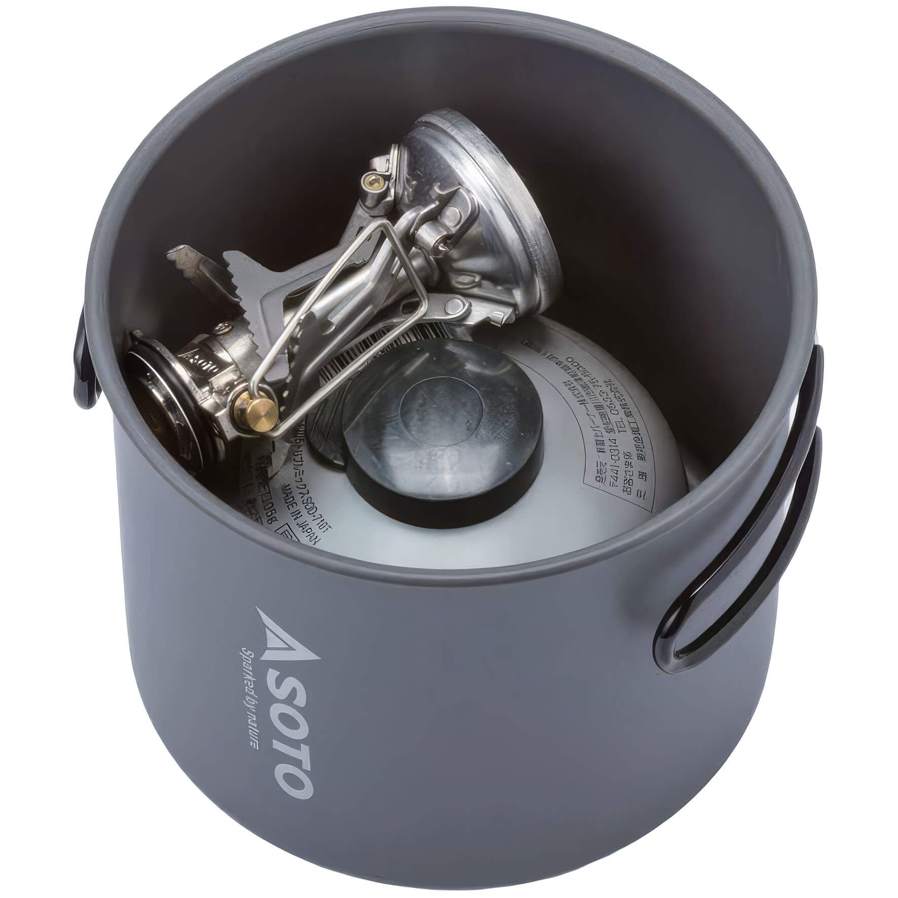 Soto New River Pot + Amicus Stove Camping & Hiking Cookset