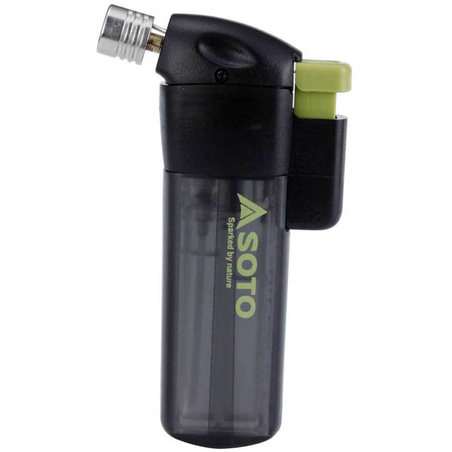 Soto Pocket Torch + Refillable Lighter Wind-Resistant Lighter