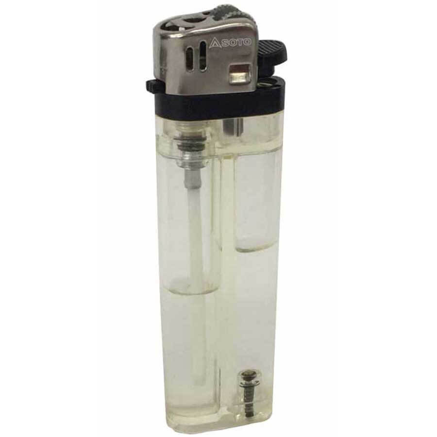 Soto Pocket Torch + Refillable Lighter Wind-Resistant Lighter