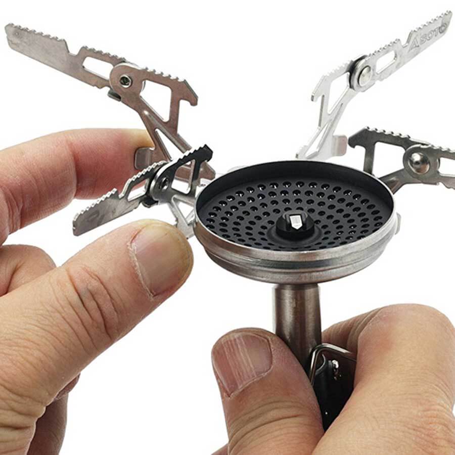 Soto Windmaster + Micro Regulator Compact Camping Stove