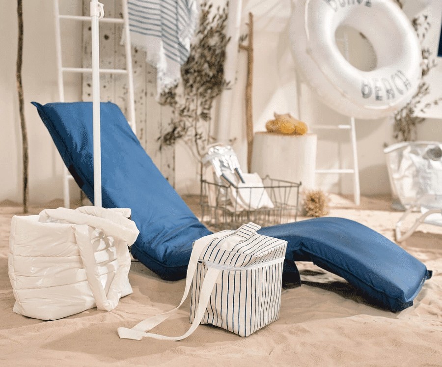 Sunnylife The Lounger Chair Folding Adjustable Sunbed