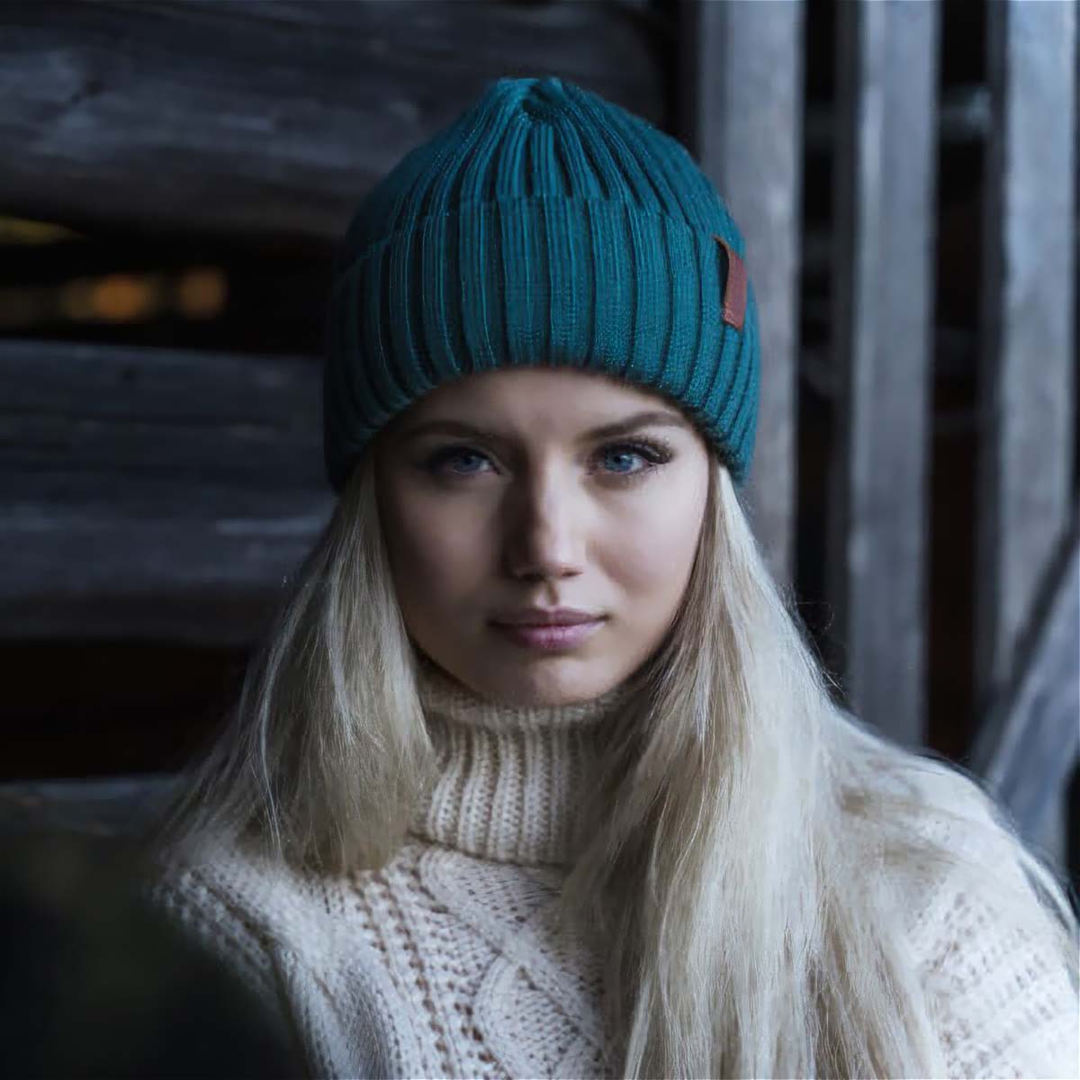 Super Yellow Beam Unisex Merino Wool Beanie