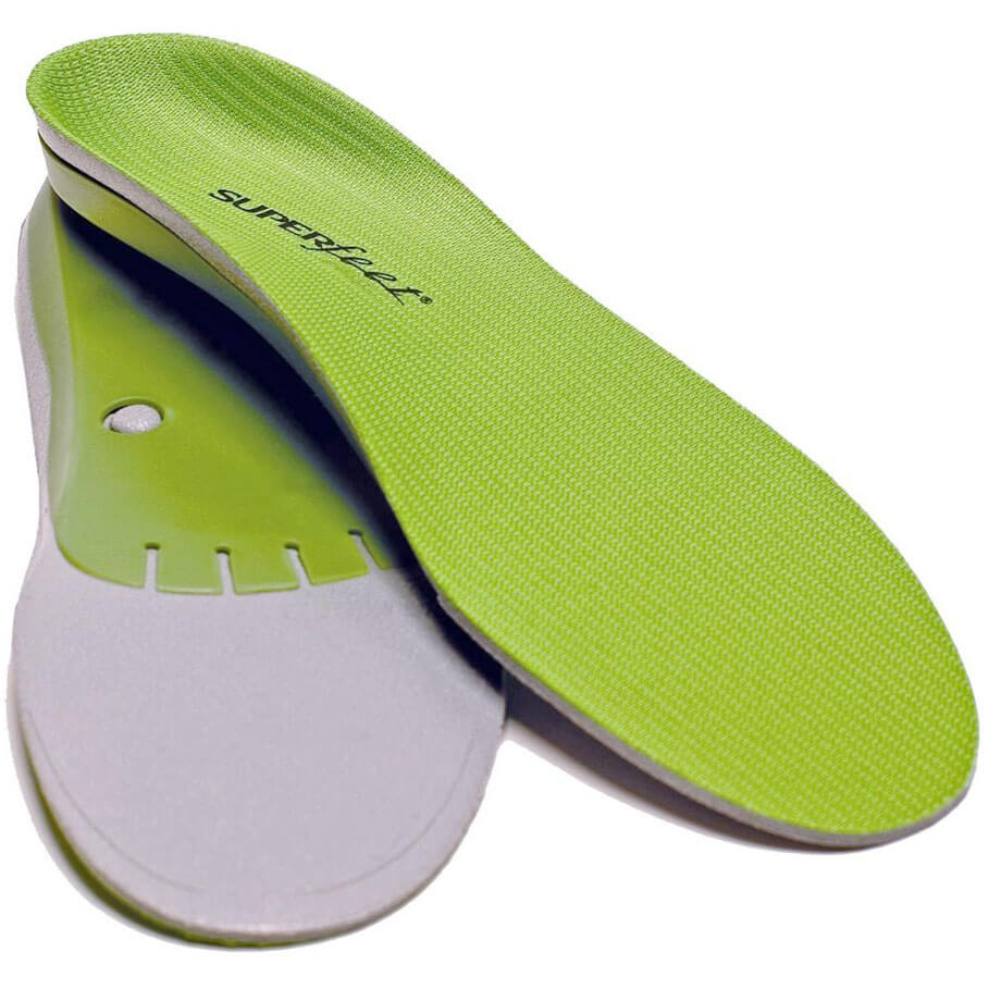 Superfeet All-Purpose Support High Arch (Green) Performance Running/Hiking Insoles