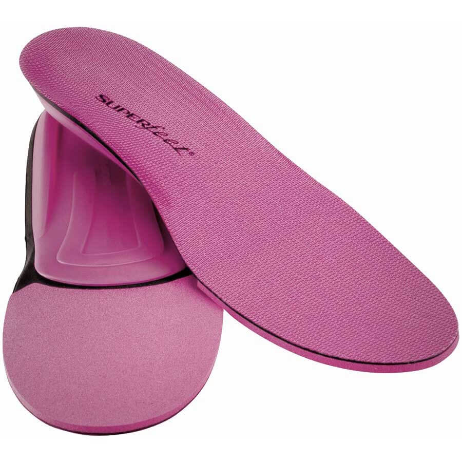 Superfeet All-Purpose Women's High Impact Support (Berry) Women's Walking/Running Shoe Insoles