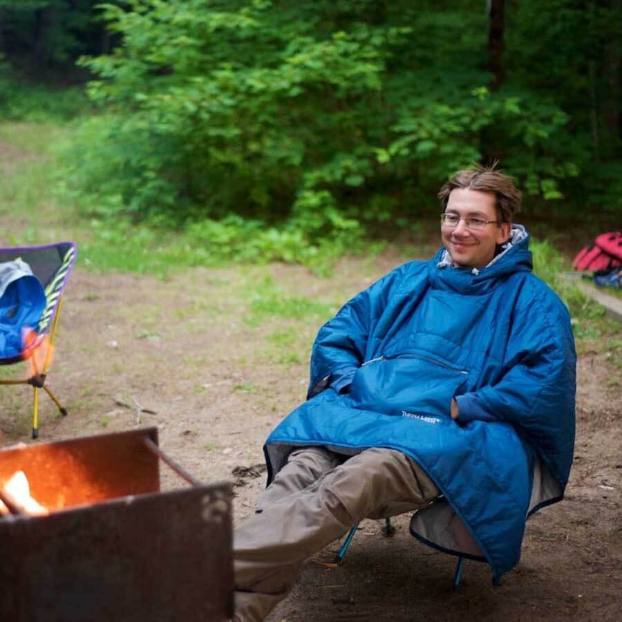 ThermaRest Honcho Poncho Hooded Thermal Camping Blanket