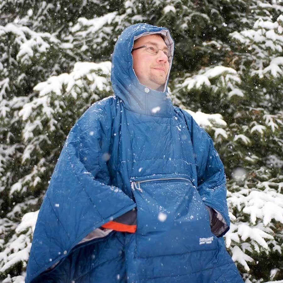 ThermaRest Honcho Poncho Hooded Thermal Camping Blanket