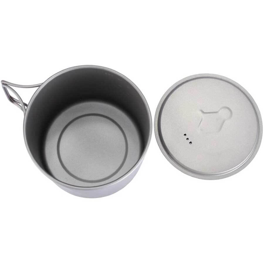 Toaks Light Titanium Pot Ultralight Camping Cookware