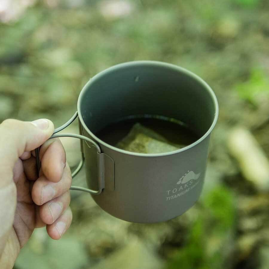 Toaks Light Titanium Pot Ultralight Camping Cookware