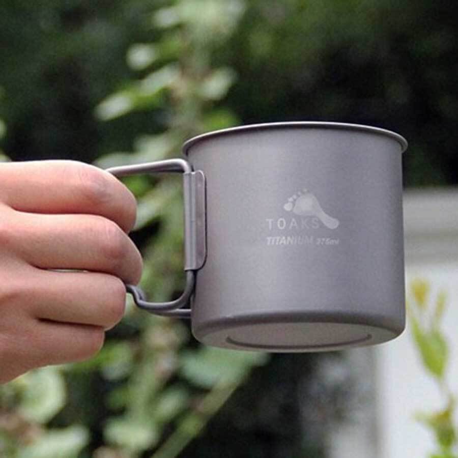 Toaks Titanium Cup Ultralight Backpackers Mug