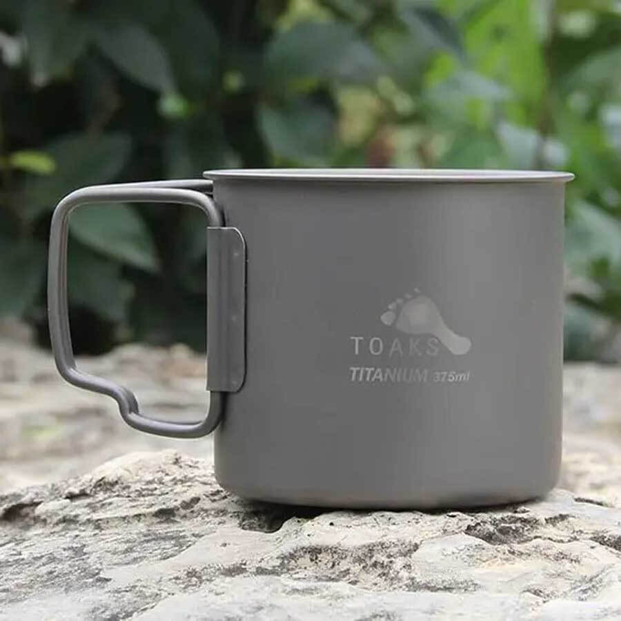 Toaks Titanium Cup Ultralight Backpackers Mug