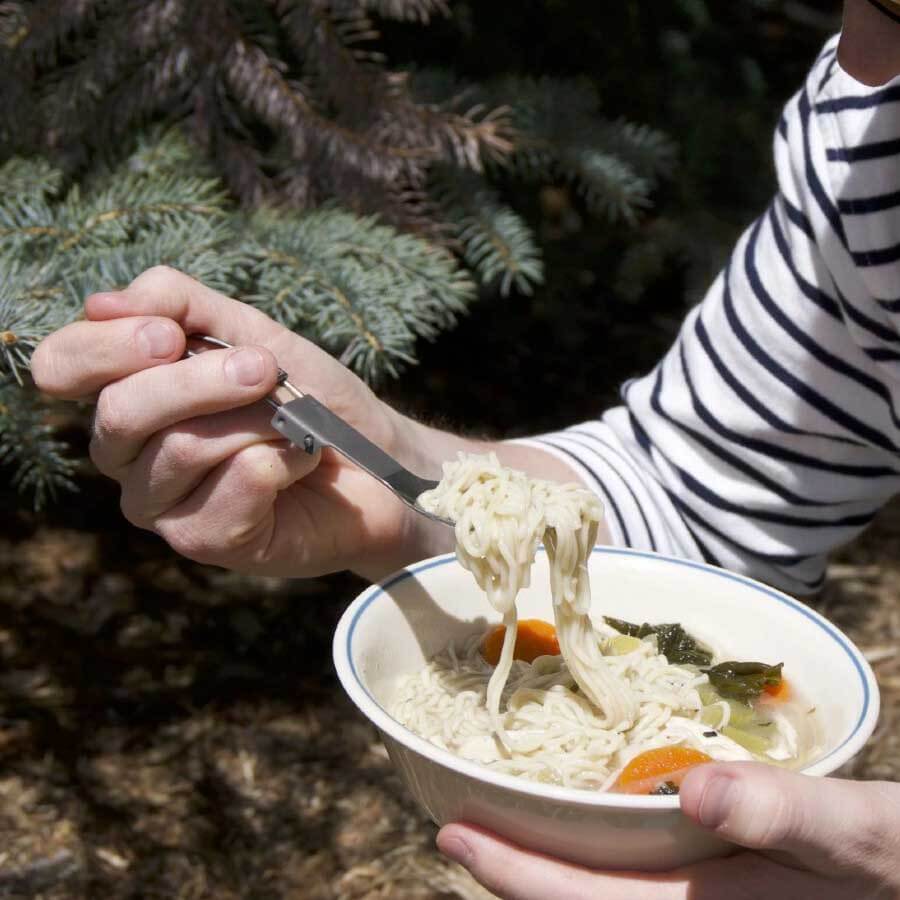 Toaks Titanium Folding Spork Ultralight Camping Cutlery