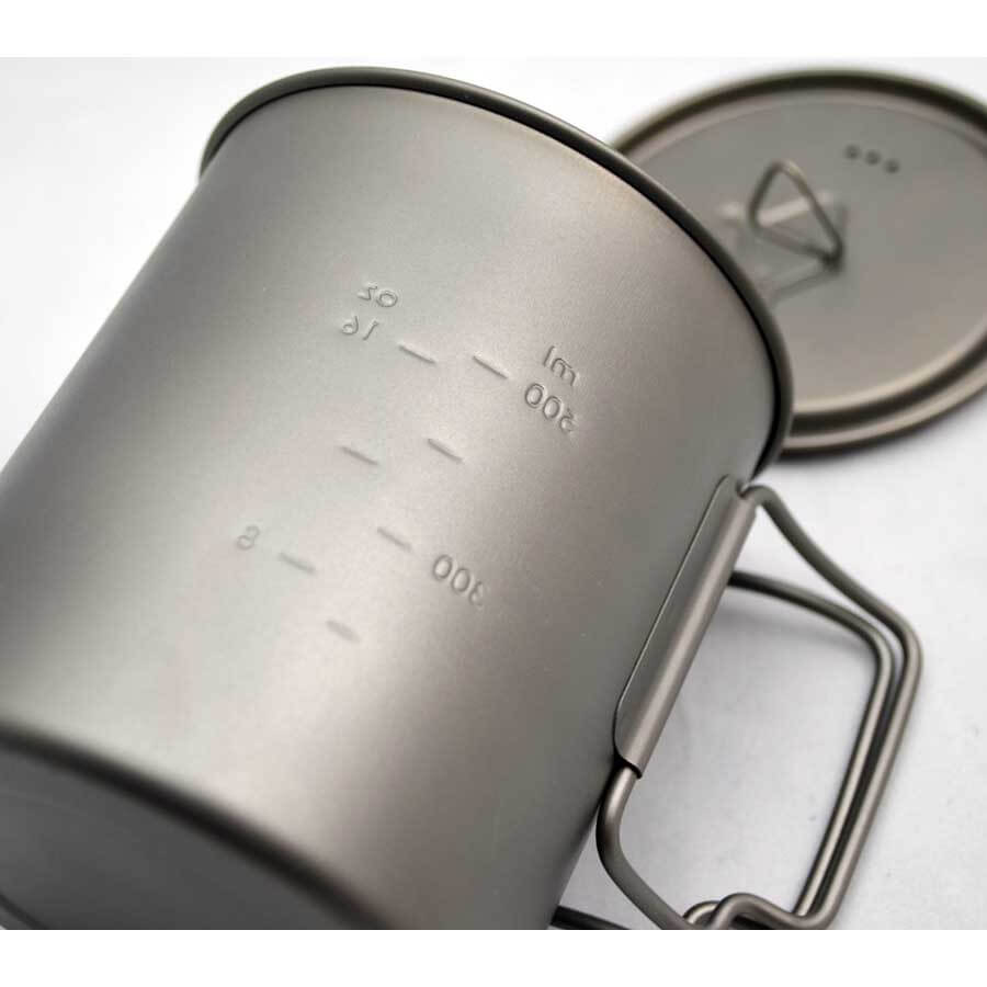 Toaks Titanium Pot Ultralight Camping Cookware