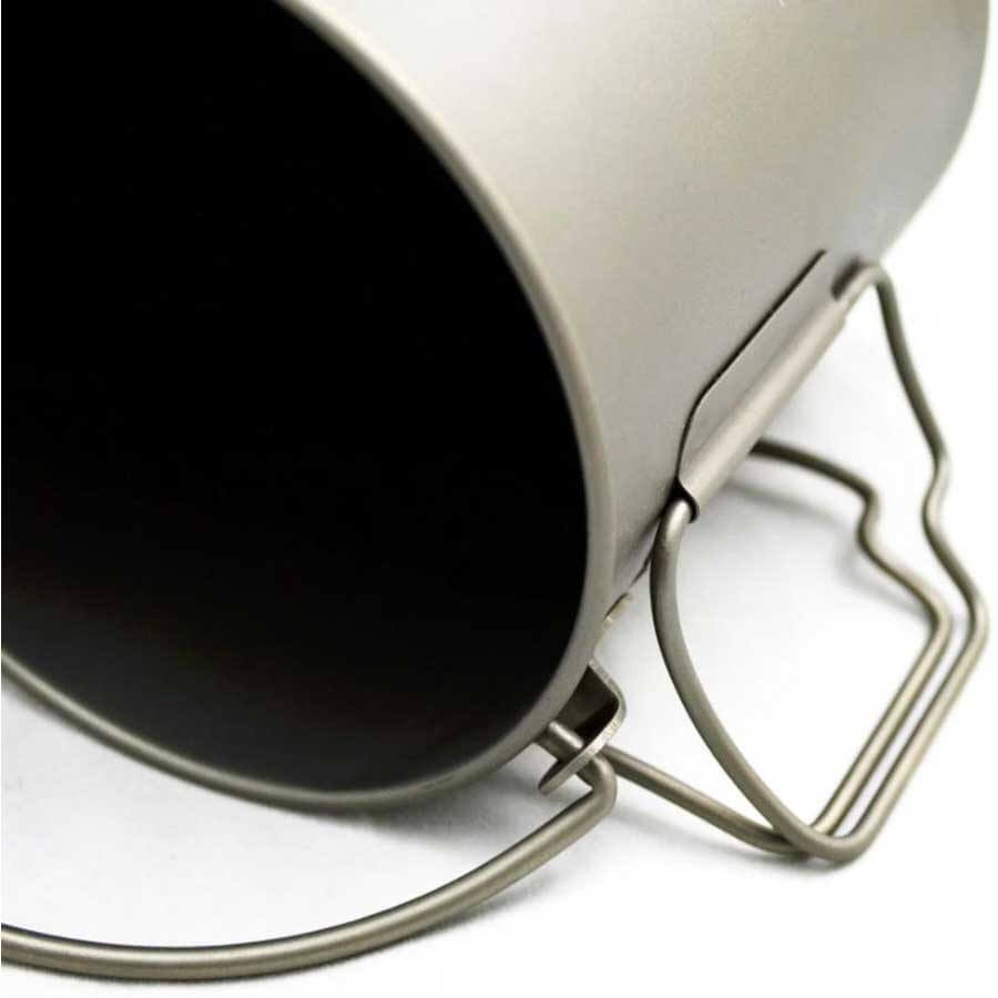 Toaks Titanium Pot with Bail Handle POT-750-BH Ultralight Camping Cookware