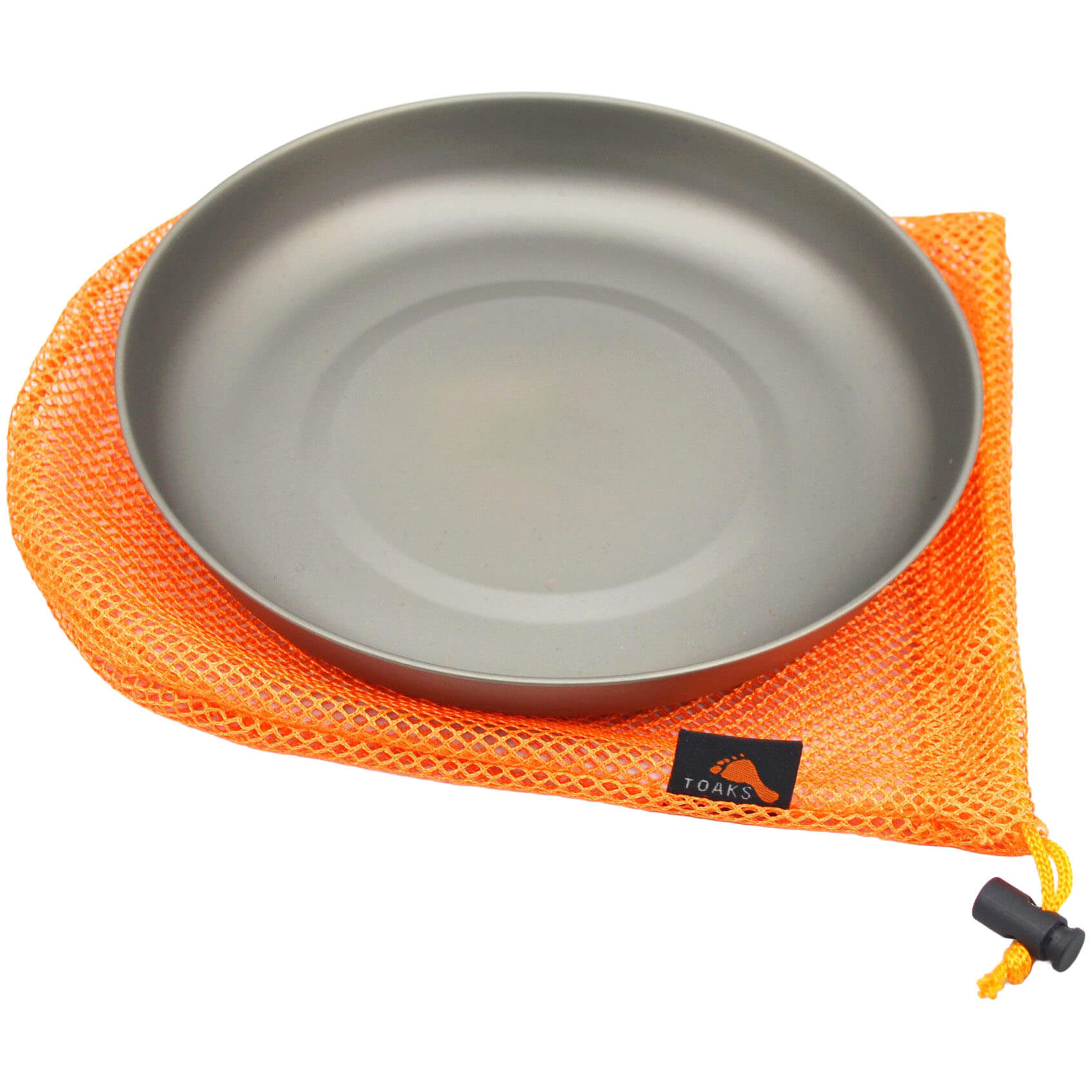 Toaks Ttanium D190mm Plate Ultralight Camping Tablewear