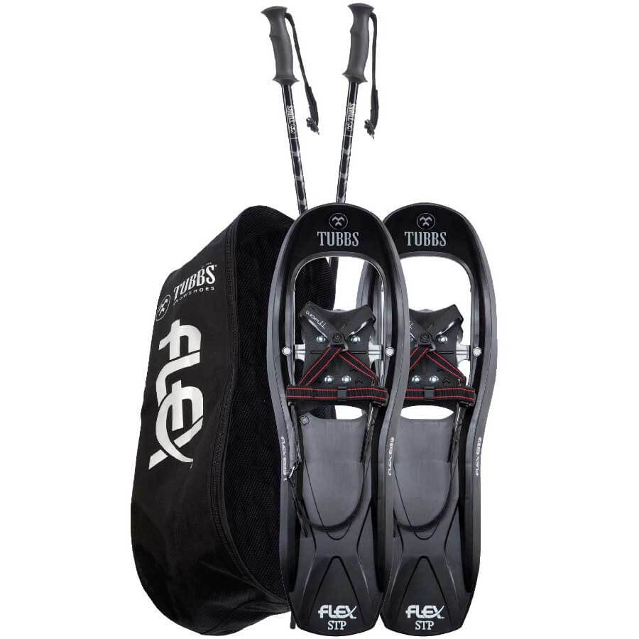 Tubbs Flex STP Men's Kit Snowshoes & Poles Package