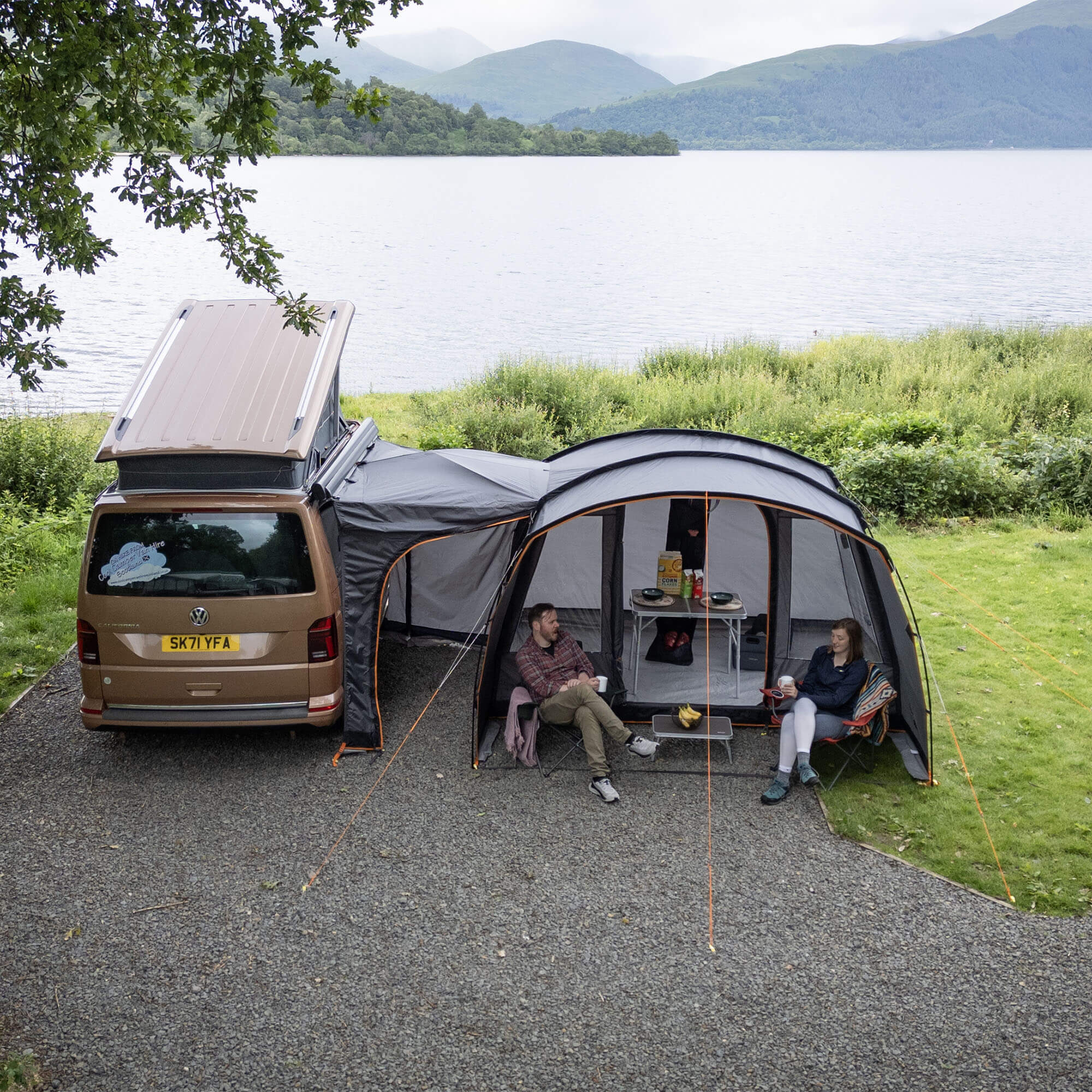 Vango Cove III Low Drive-Away Poled Touring Awning