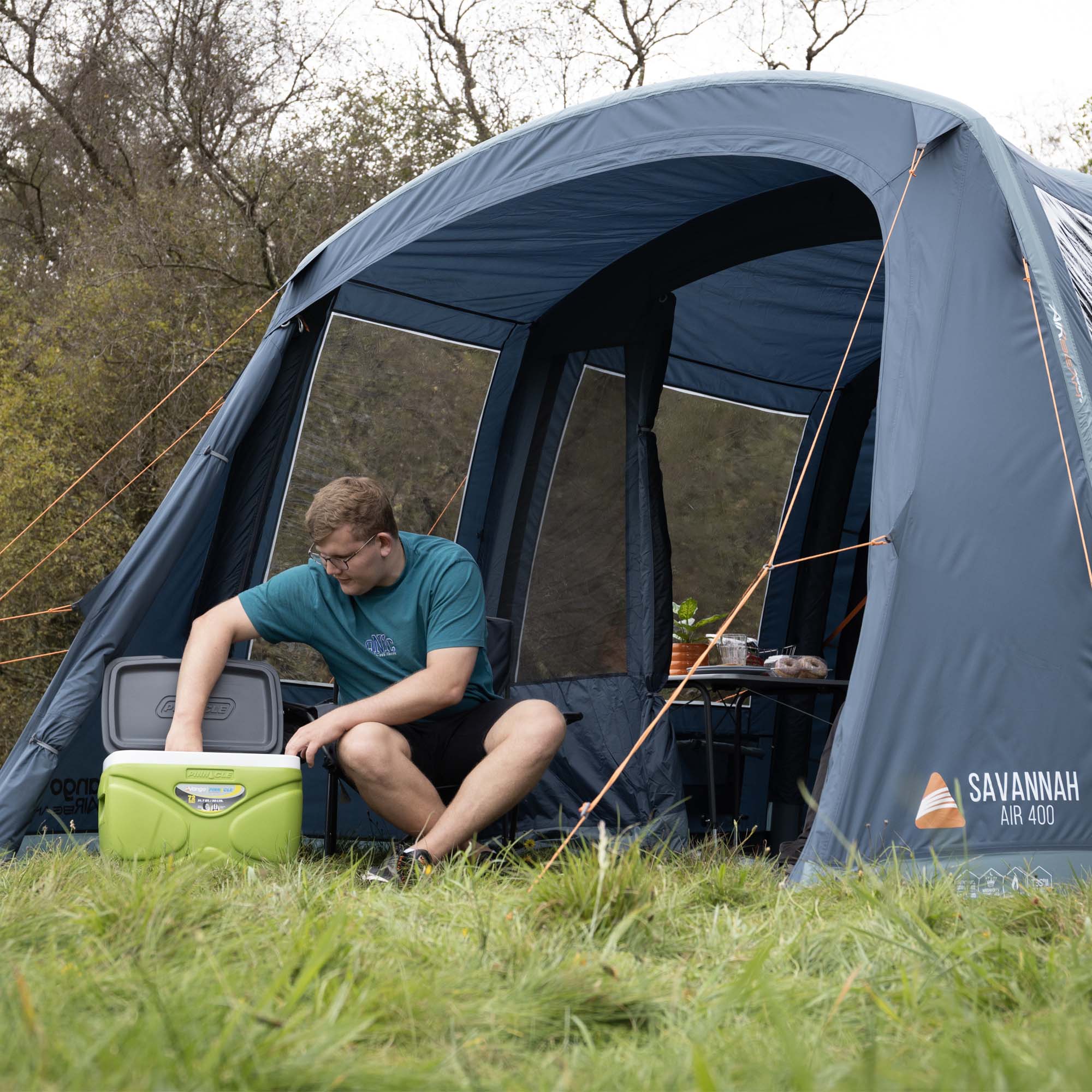 Vango Savannah Air 400 Package 4 Person Air Beam Tent