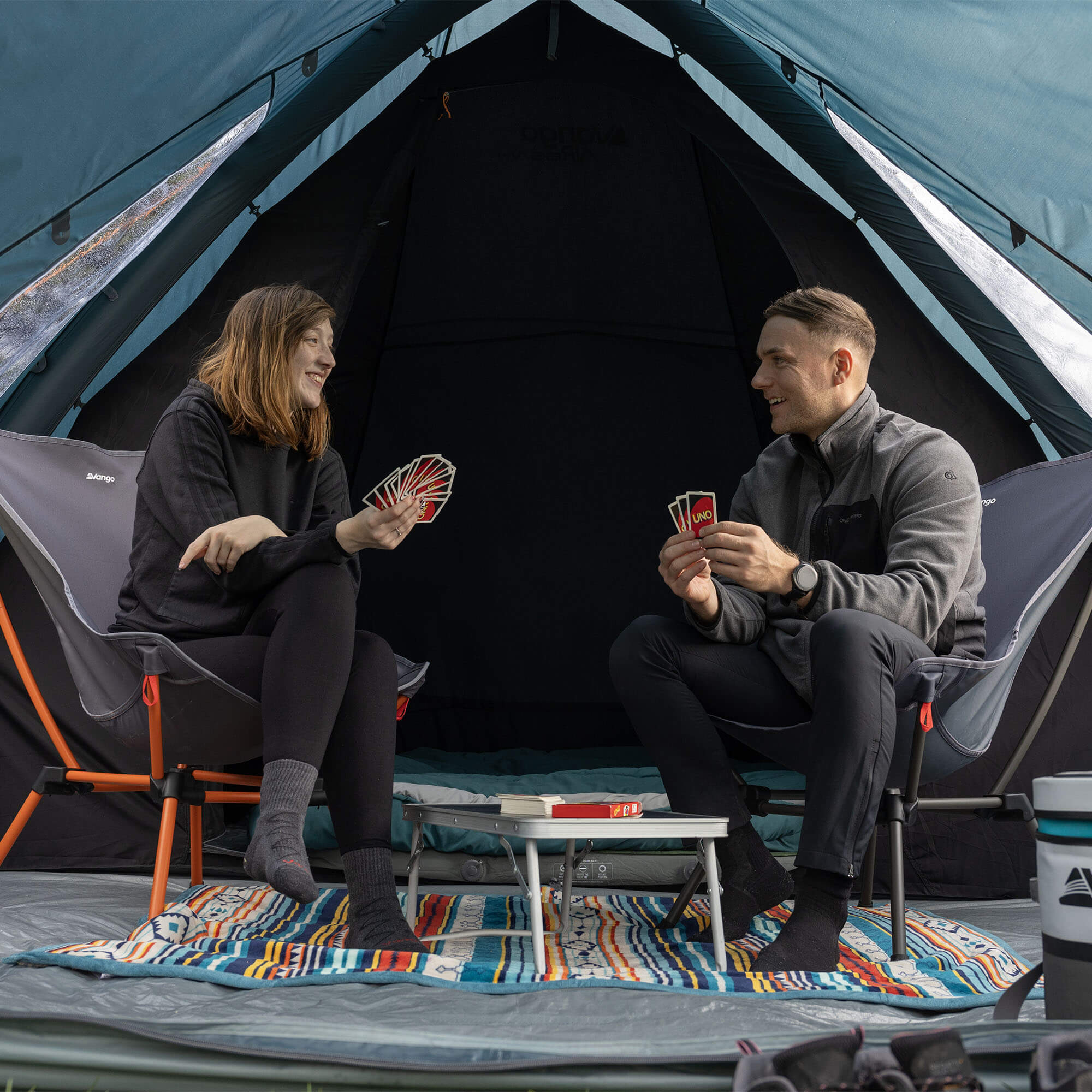 Vango Teepee Air 300 3 Person Weekend/Festival Air Beam Tent