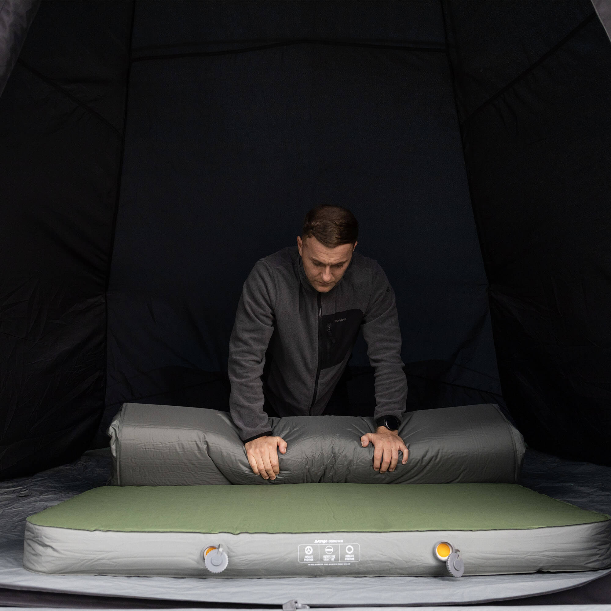 Vango Teepee Air 300 3 Person Weekend/Festival Air Beam Tent