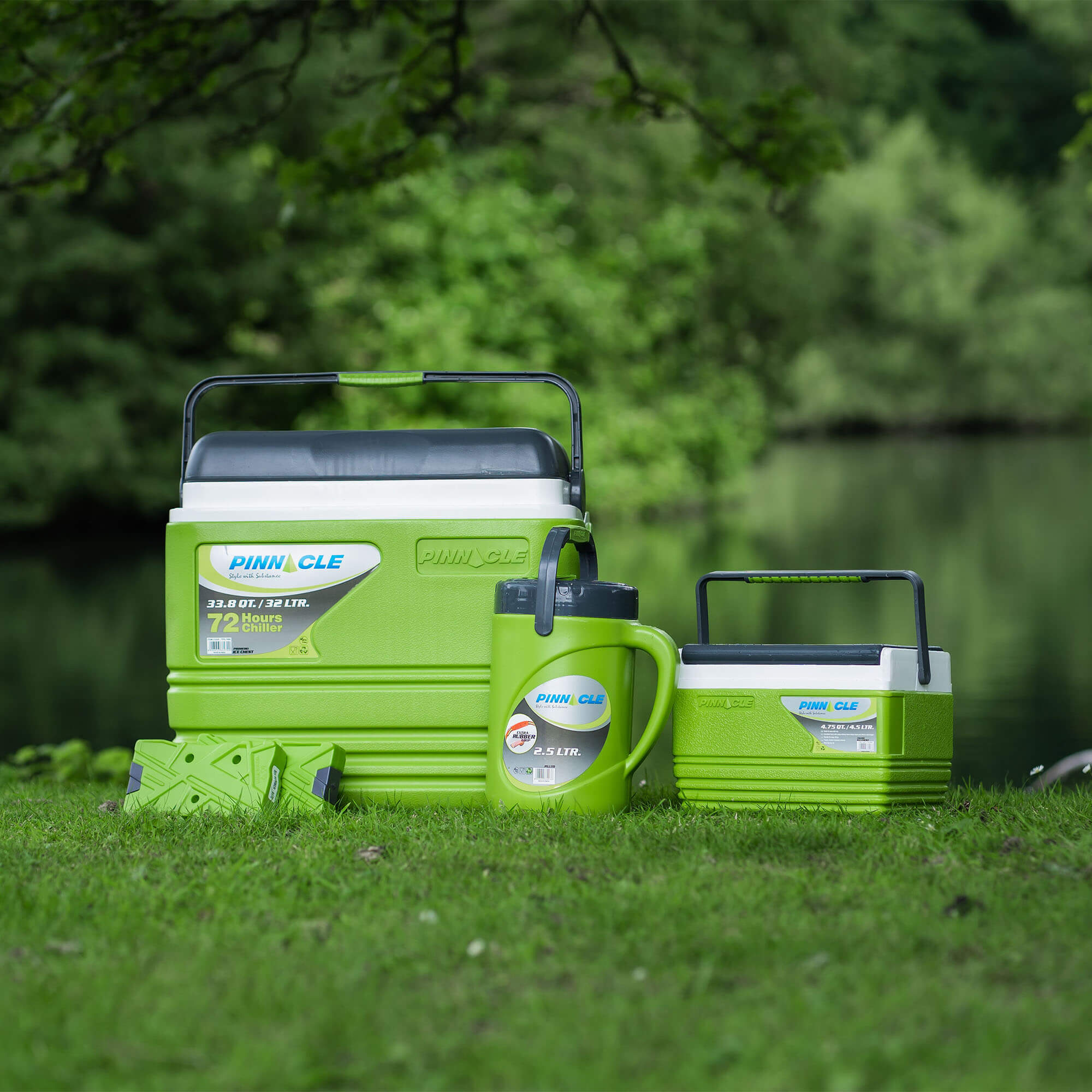 Vango Pinnacle 72Hr 5 Piece Set Camping Coolbox Kit