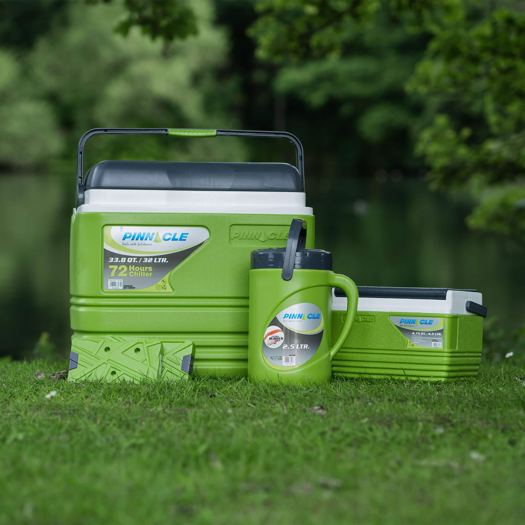 Vango Pinnacle 72Hr 5 Piece Set Camping Coolbox Kit