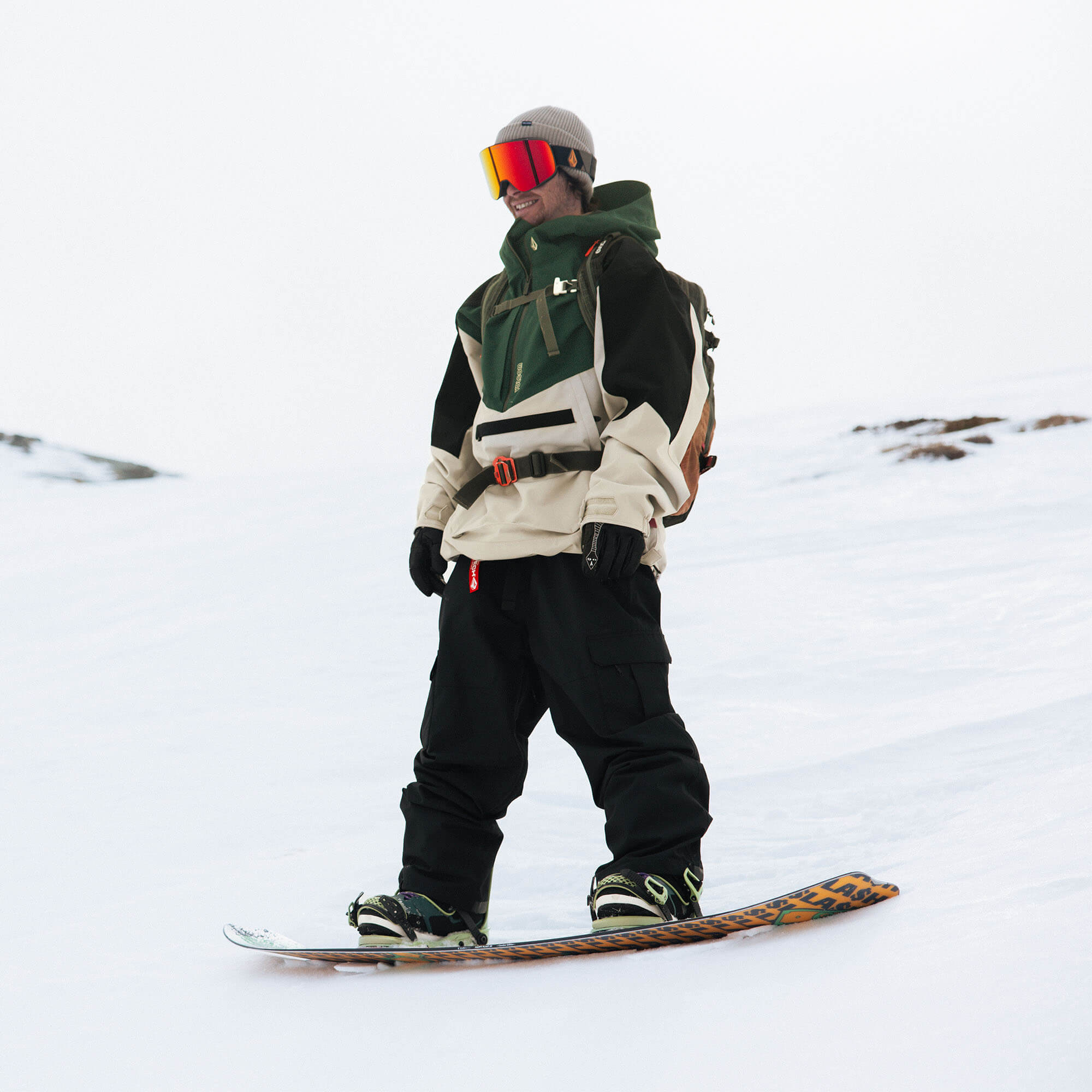 Volcom Brighton Pullover Ski & Snowboard Jacket