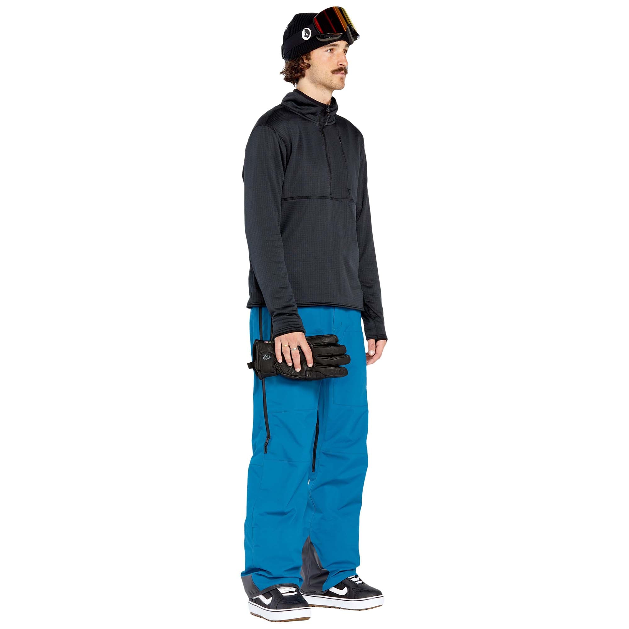 Volcom Gridlock Mock Neck Snowboard Fleece Pullover