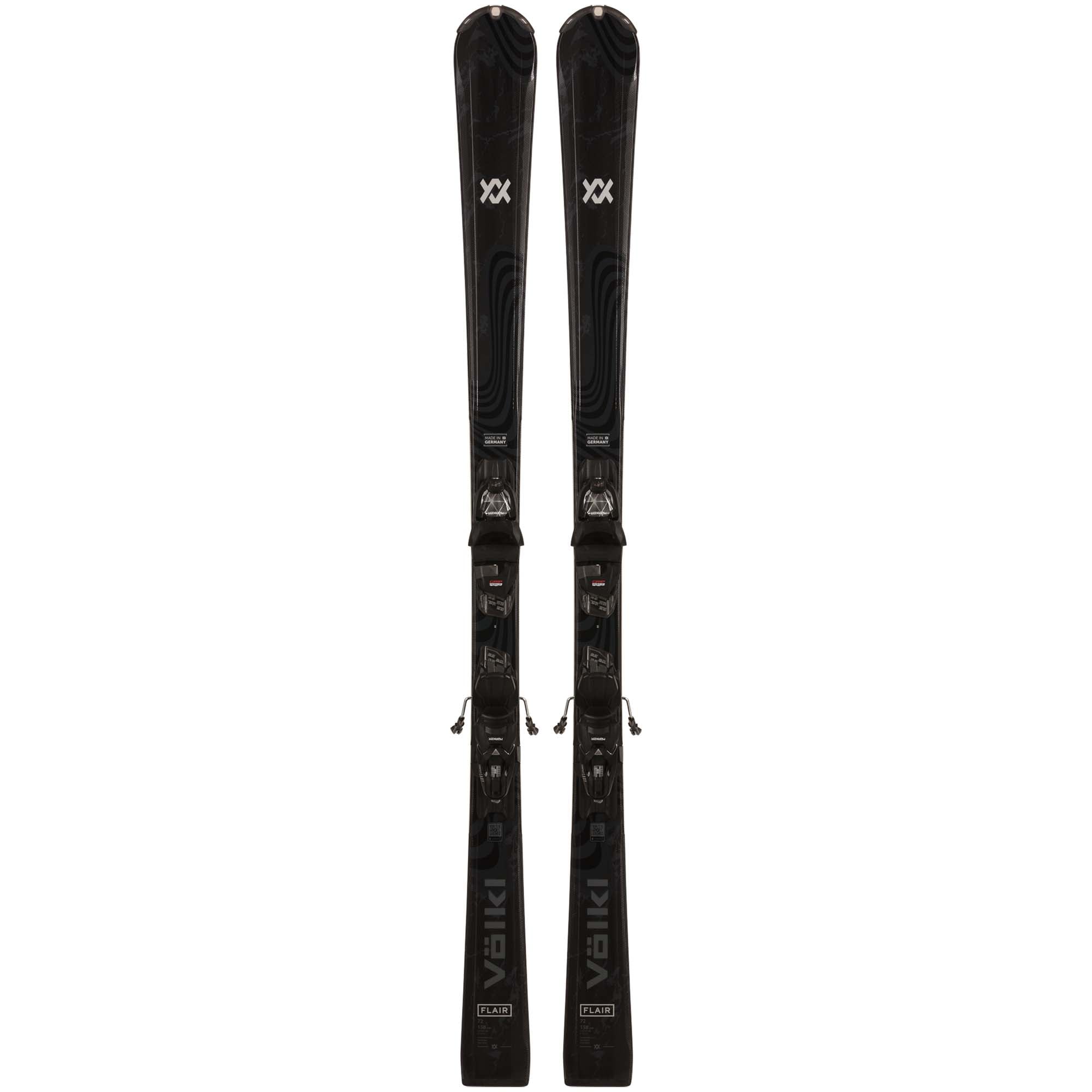 Volkl Flair 72 + Vmotion 9 Lady Black Skis 2025 | Absolute-Snow