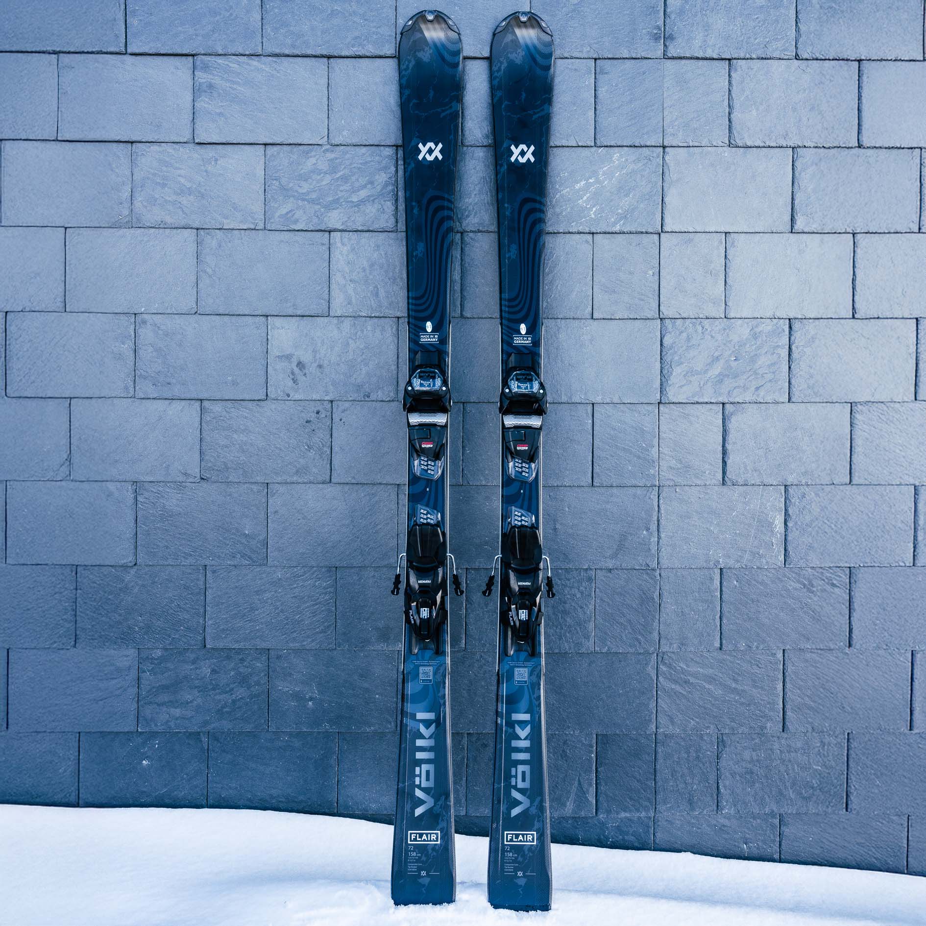 Volkl Flair 72 + Vmotion 9 Lady Black Skis 2025 | Absolute-Snow