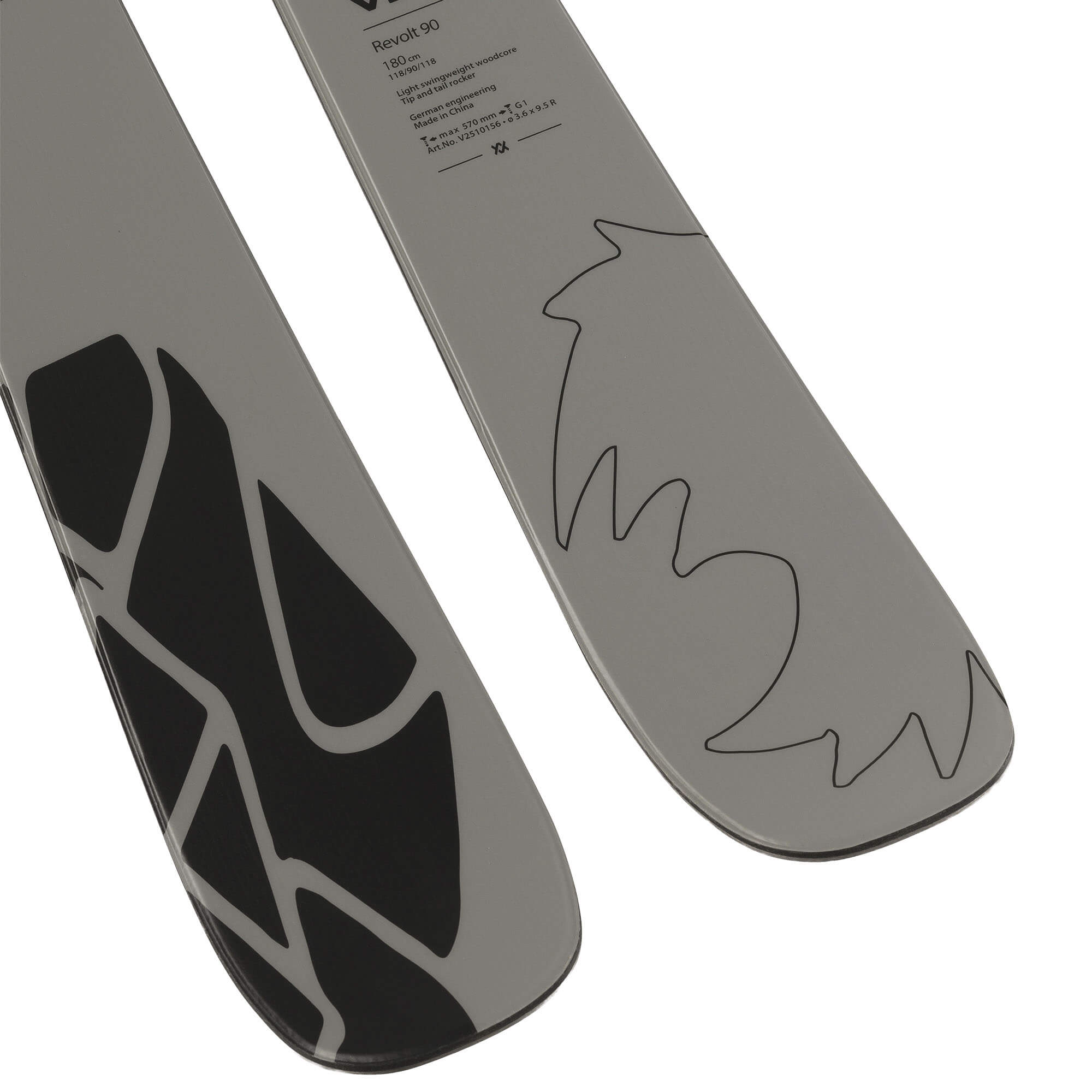 Volkl Revolt 90 Skis