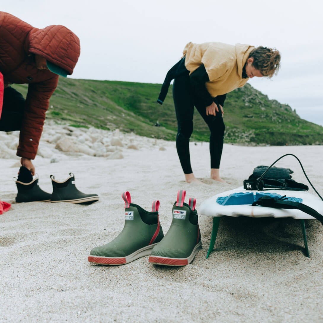 XTRATUF Women's Ankle Deck Boot Sport