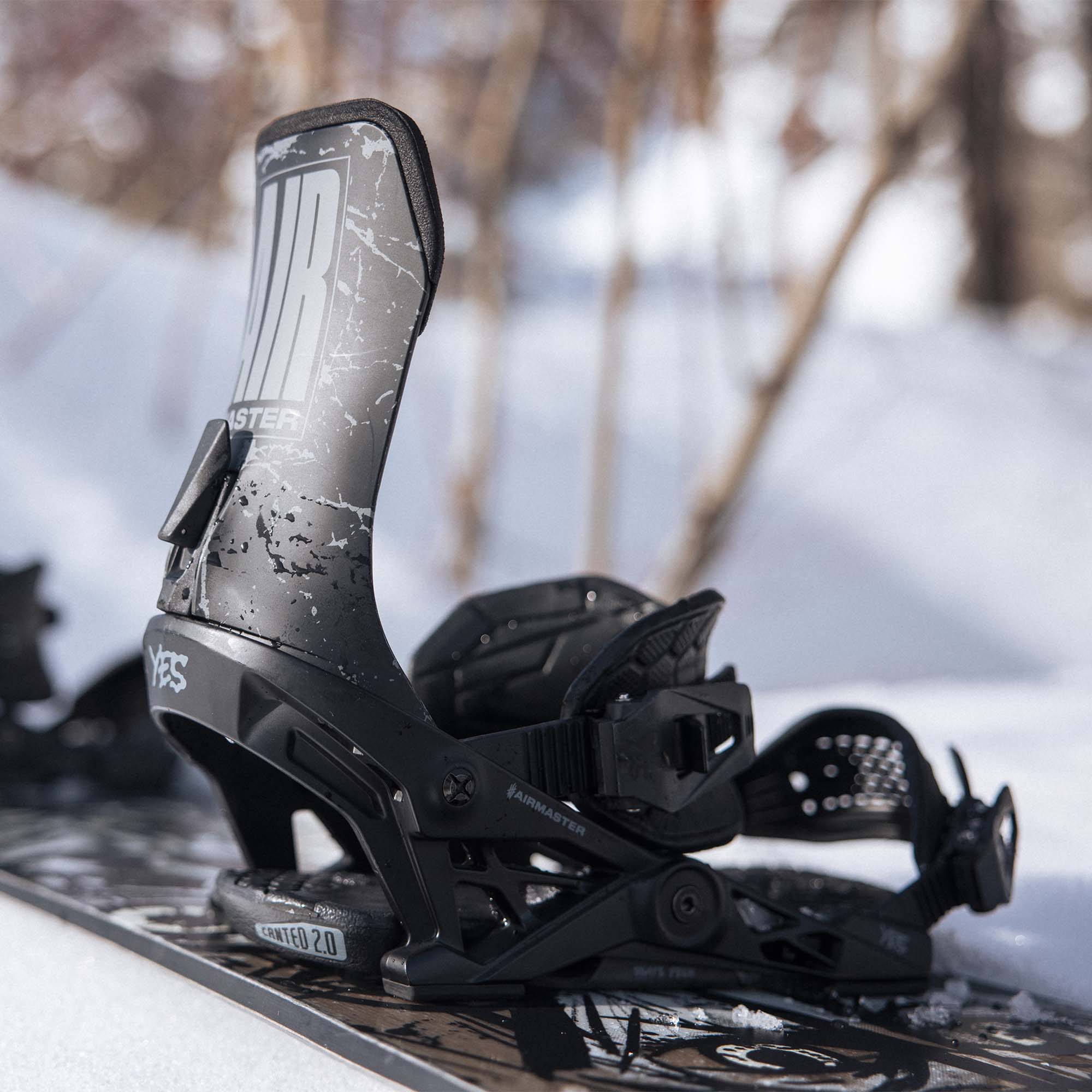 Absolute Snowboard Yes Airmaster Snowboard Bindings 2025 | Absolute-Snow