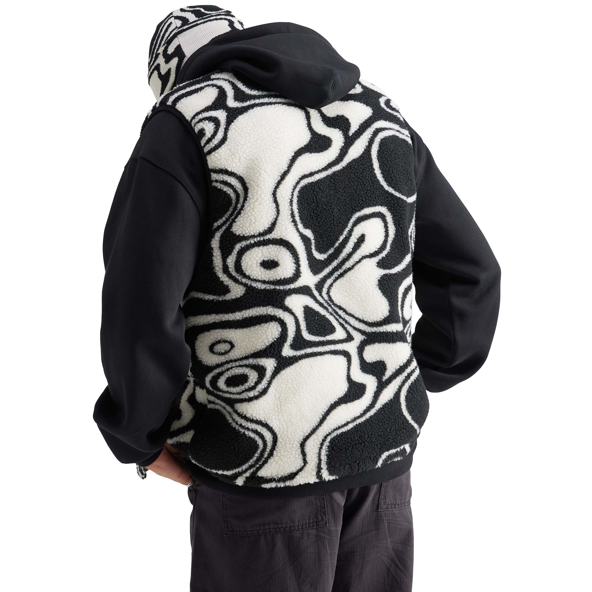 Yuki Threads Cori Reversible Vest Unisex Fleece