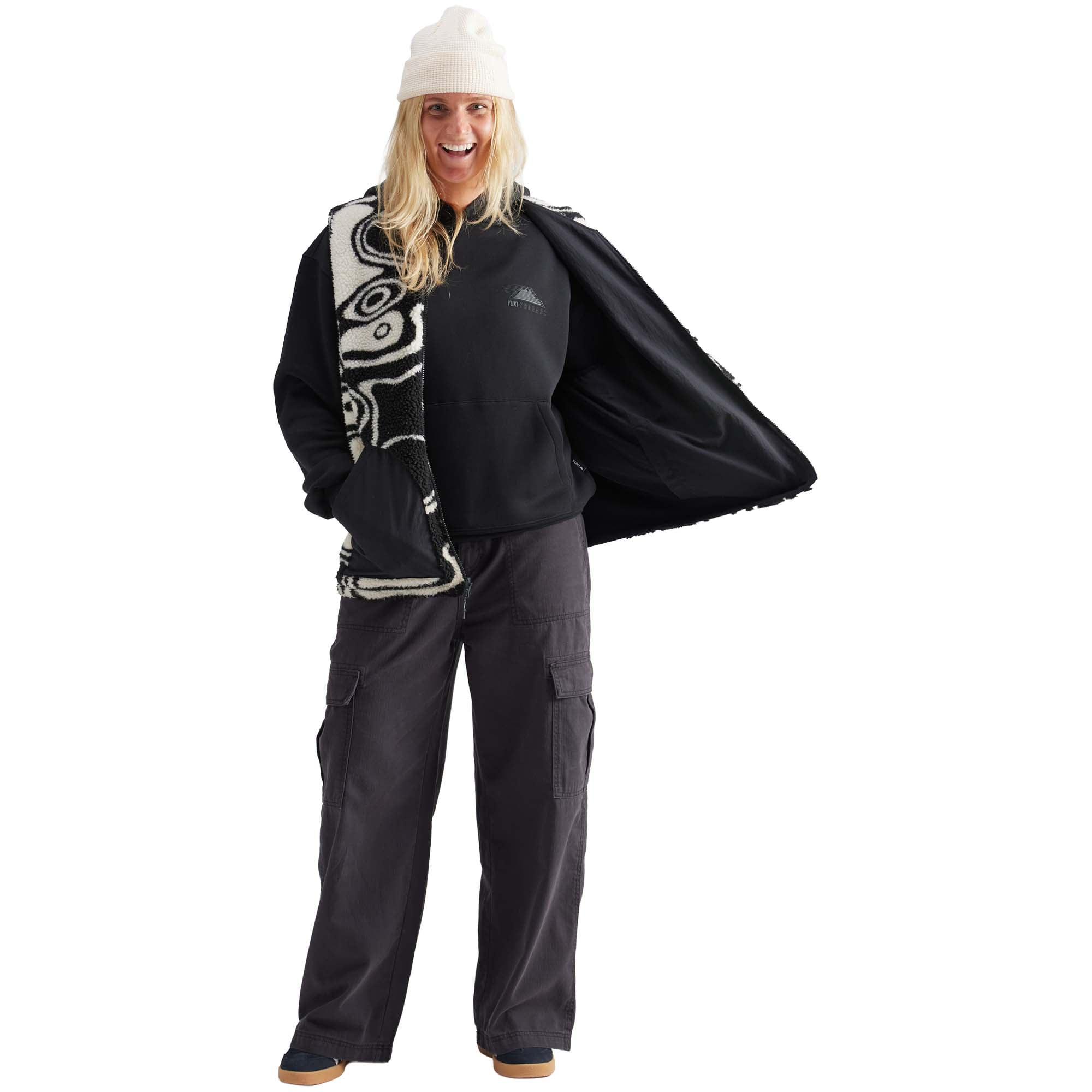 Yuki Threads Cori Reversible Vest Unisex Fleece