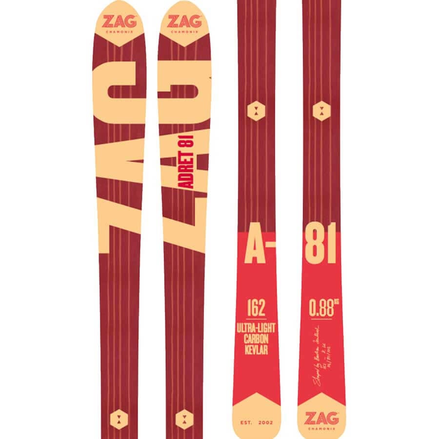 ZAG Adret 81 Women's Skis & Skins 2018