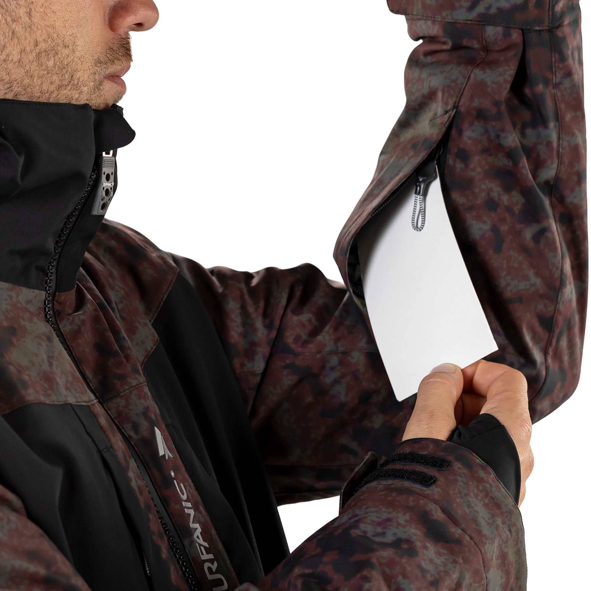 Surfanic Militia 2.0 Spectrum Mens Ski and Snowboard Jacket