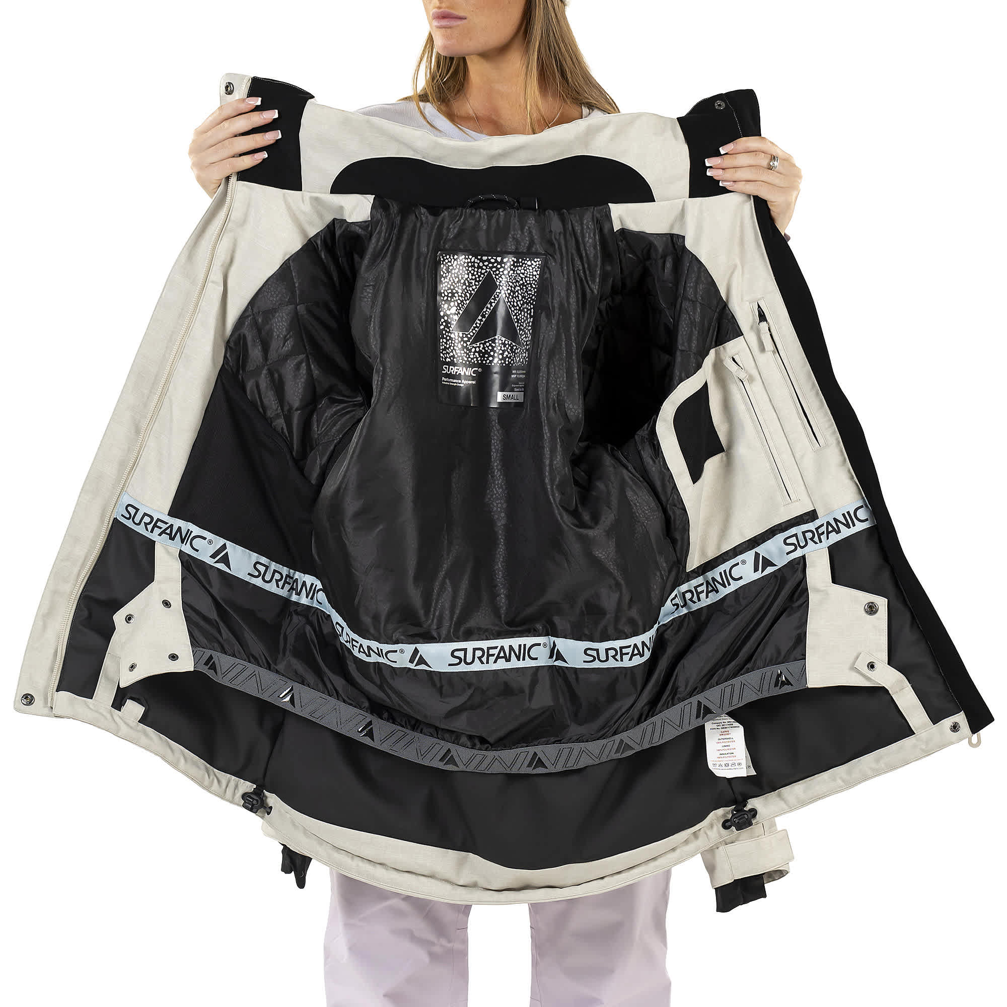 Surfanic Carve 2.0 Womens Ski and Snowboard Twilight Jacket