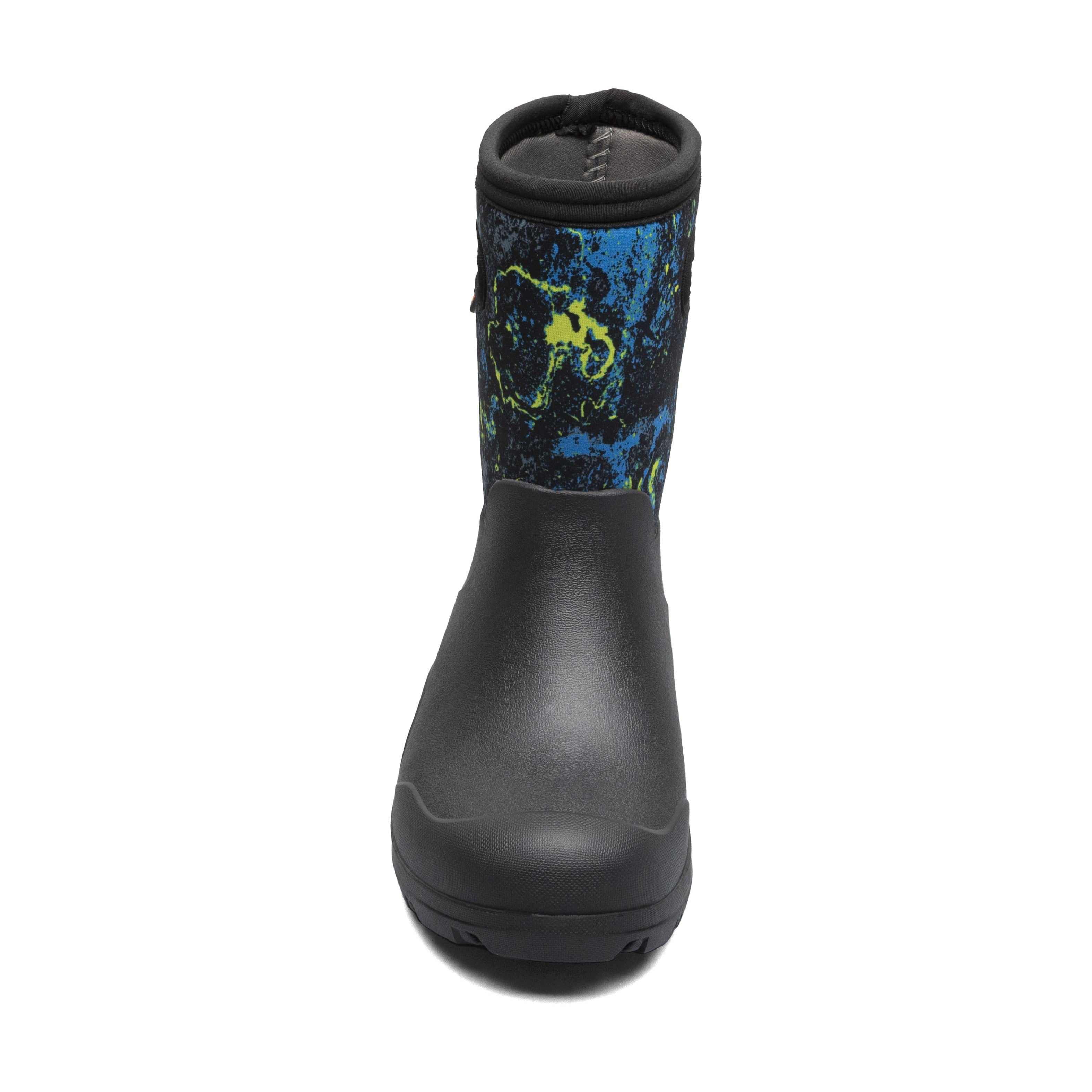 BOGS York Seamless Acid Camo Kid's Waterproof Boots