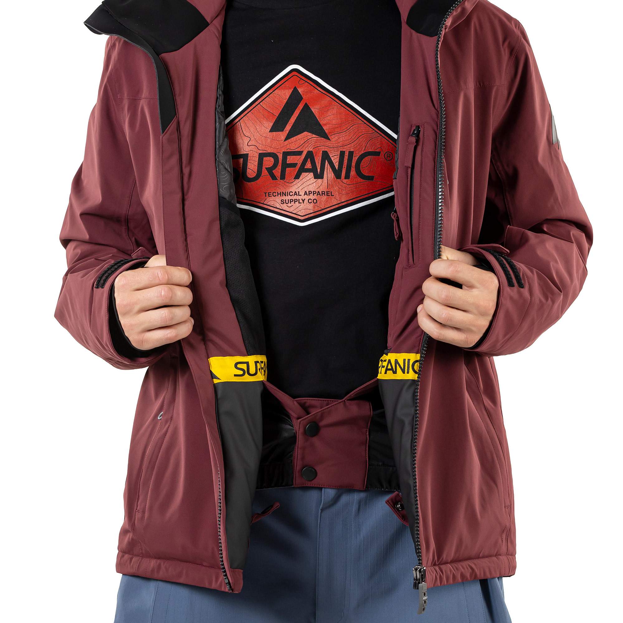 Surfanic Militia 2.0 Mens Ski and Snowboard Jacket