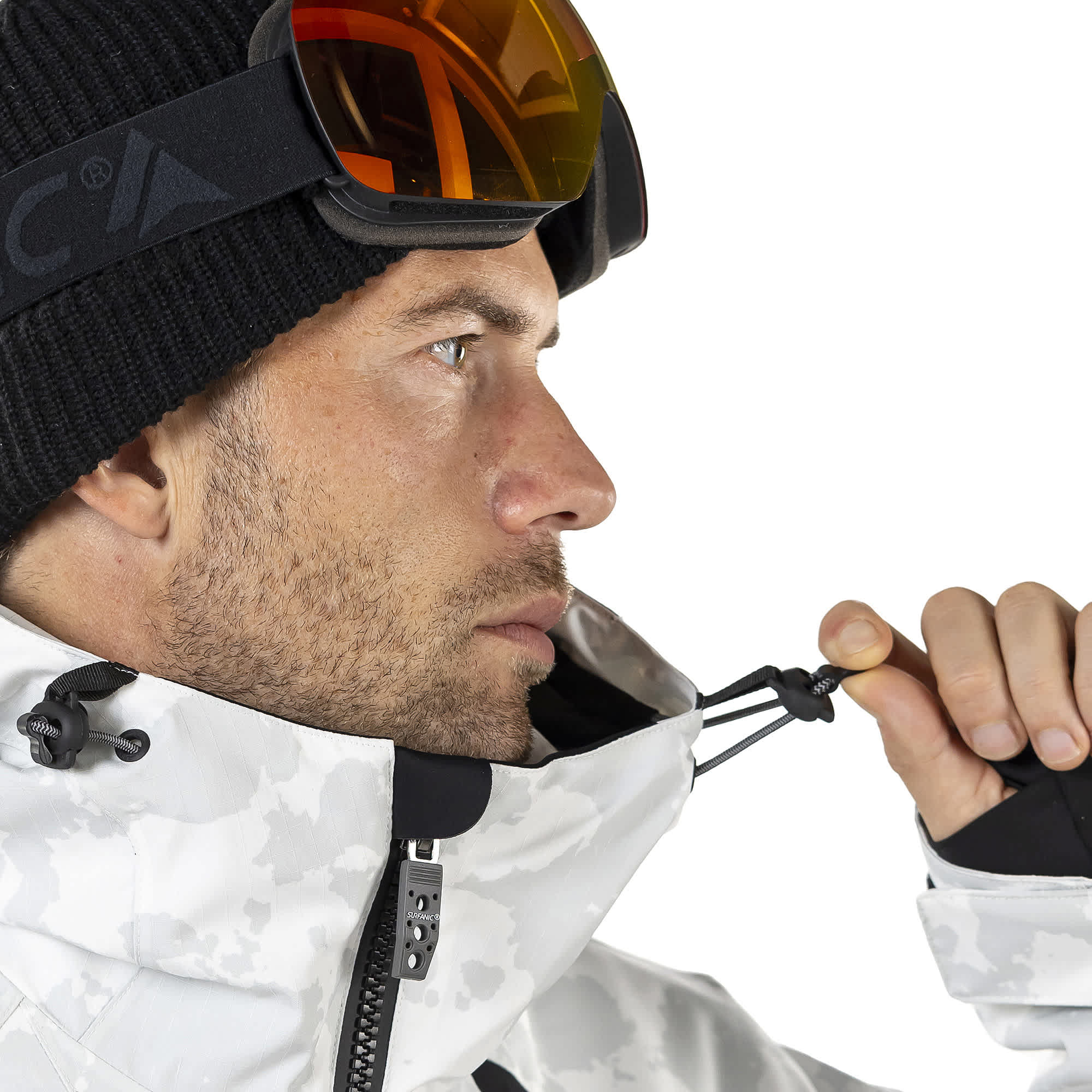 Surfanic Orion 2.0 Map Mens Ski and Snowboard Jacket