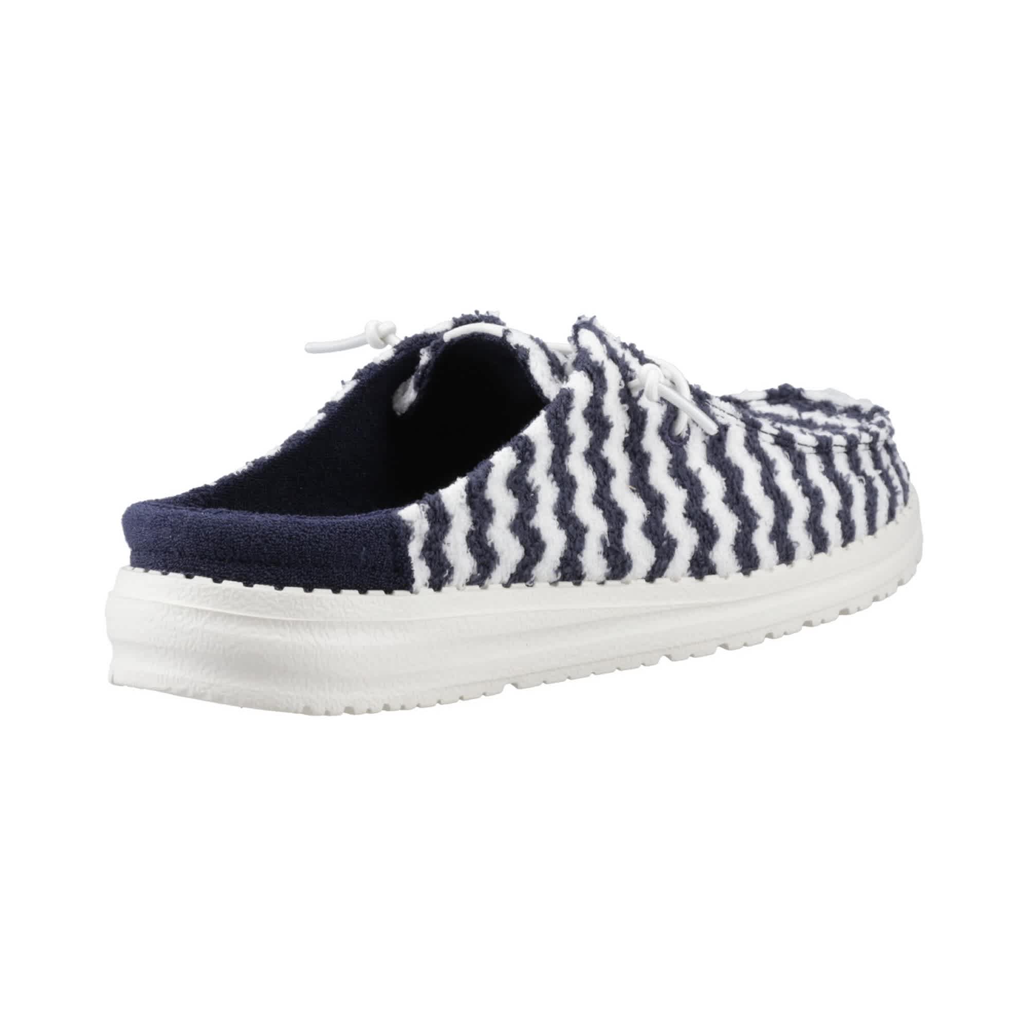 HEYDUDE Wendy Slip Terry Stripe Mule