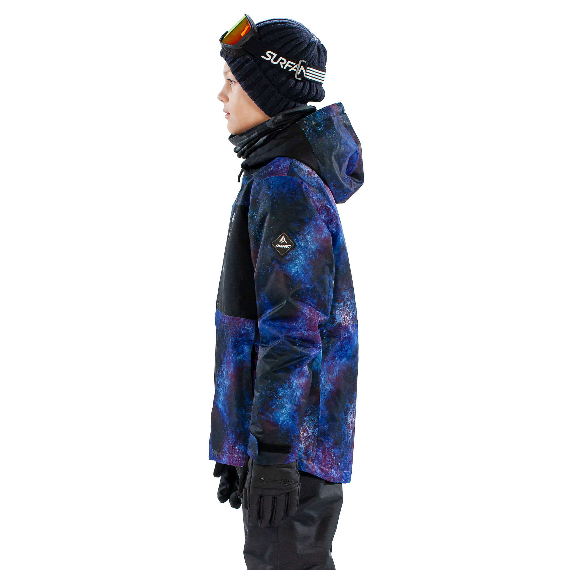 Surfanic Misfit Space Boys' Insulated Ski/Snowboard Jacket