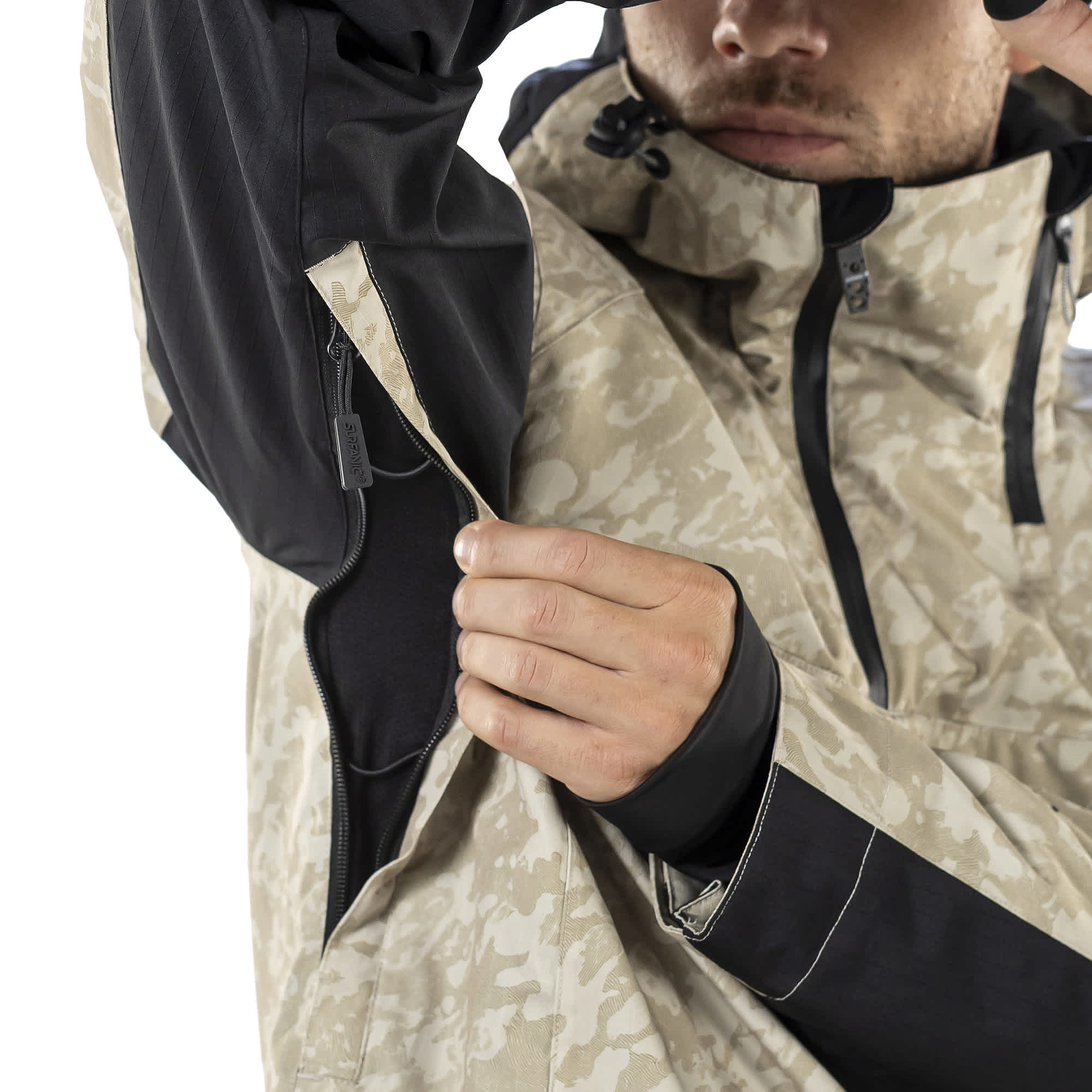 Surfanic Whiteroom Spectrum Hypadri Mens Ski and Snowboard Jacket