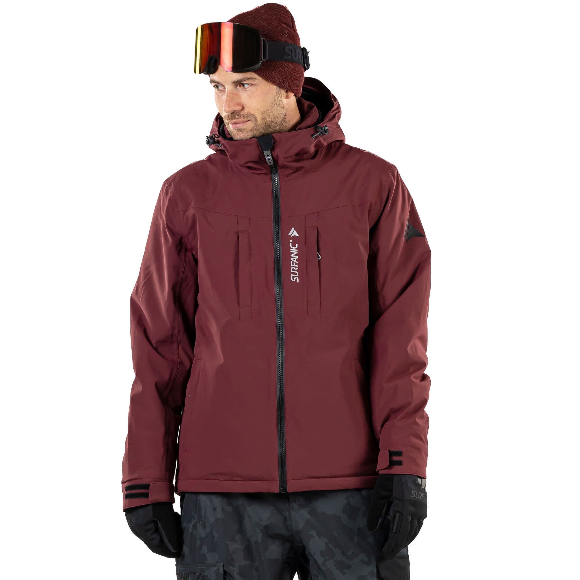 Surfanic Militia 2.0 Mens Ski and Snowboard Jacket